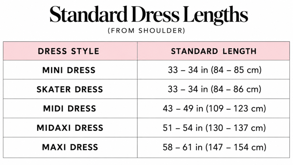 aurena dress lengths